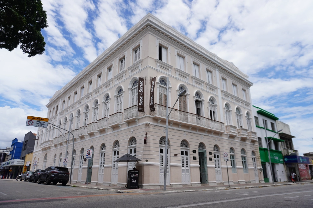 Café Comércio, vista externa